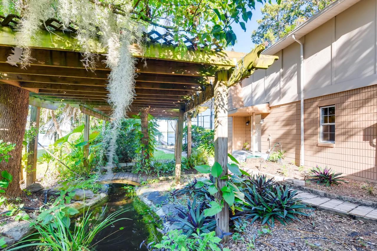 Spacious Lakefront House With Pool, Hottub, & Boating Orlando Exteriör bild