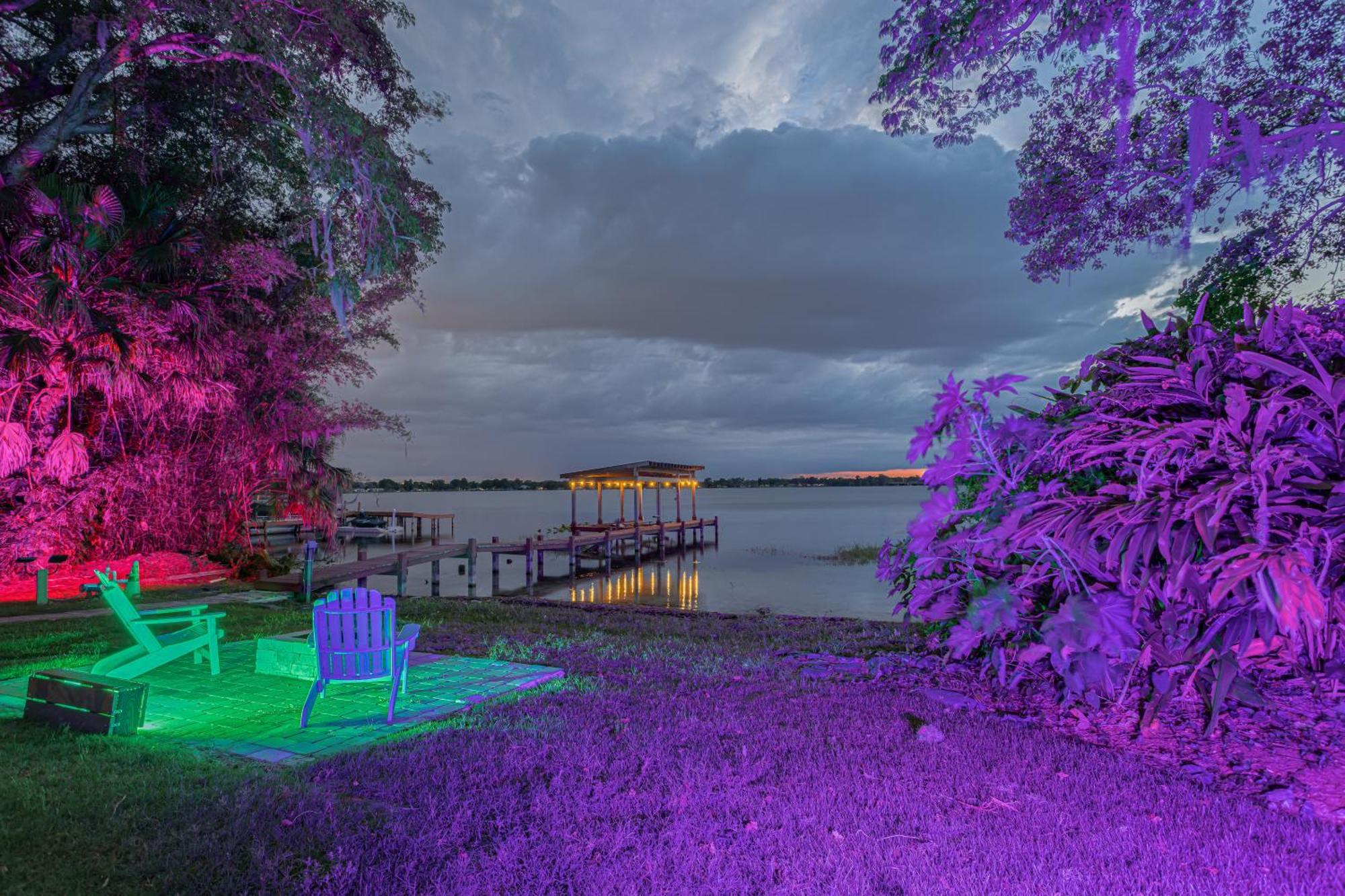 Spacious Lakefront House With Pool, Hottub, & Boating Orlando Exteriör bild