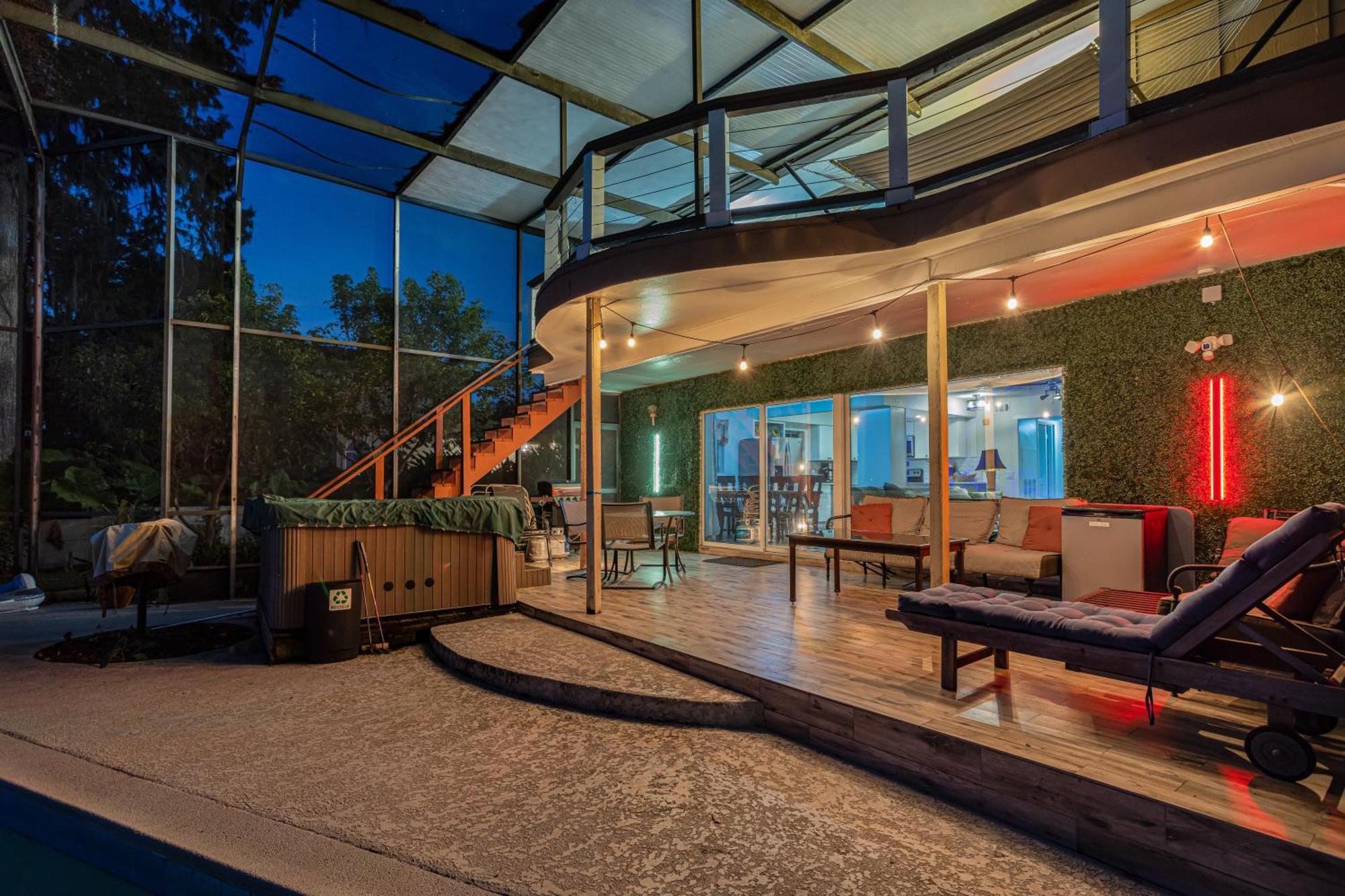 Spacious Lakefront House With Pool, Hottub, & Boating Orlando Exteriör bild